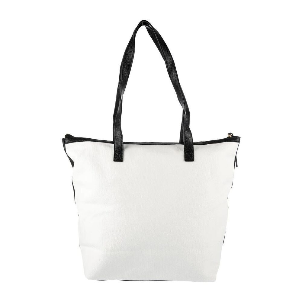 Walter Baker Black and White Tote Bag - Picture 3 of 8